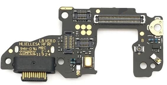 Lanksčioji jungtis Huawei P30 su įkrovimo kontaktu, mikrofonu originali (used Grade A)