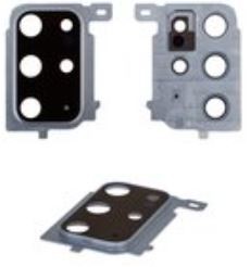 Samsung G985/G986 S20 Plus kameros stikliukas su rėmeliu Cosmic Grey originalus (used Grade A)