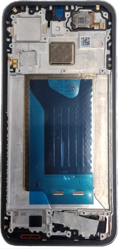 Ekranas Xiaomi 15T 5G su lietimui jautriu stikliuku ir rėmeliu Black originalus (service pack)