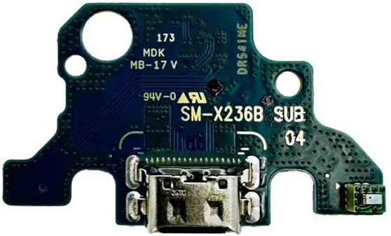 Lanksčioji jungtis Samsung X236 Tab A11 Plus 11.0 2025 su įkrovimo kontaktu originali (service pack)