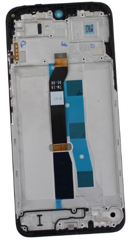 Ekranas Xiaomi Redmi 15 5G su lietimui jautriu stikliuku ir rėmeliu Black originalus (service pack)