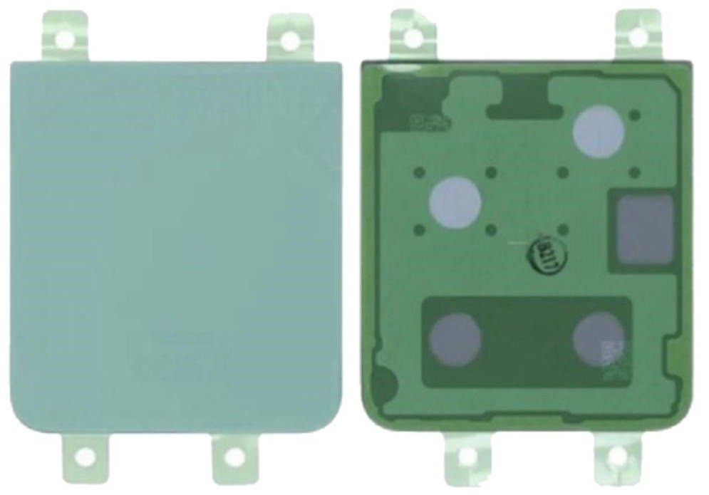 Galinis apatinis dangtelis Samsung F731 Z Flip 5 Green originalus (used Grade A)