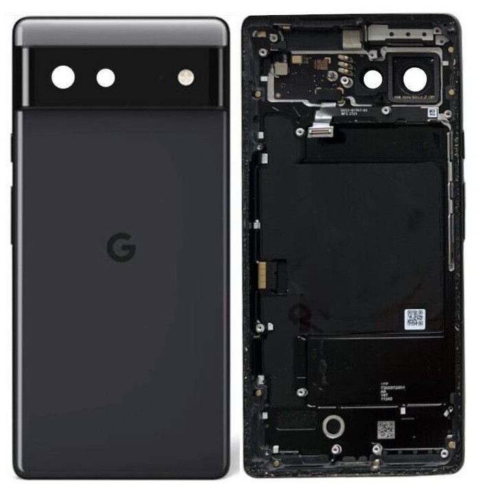 Galinis dangtelis Google Pixel 6 Stormy Black originalus (used Grade B)