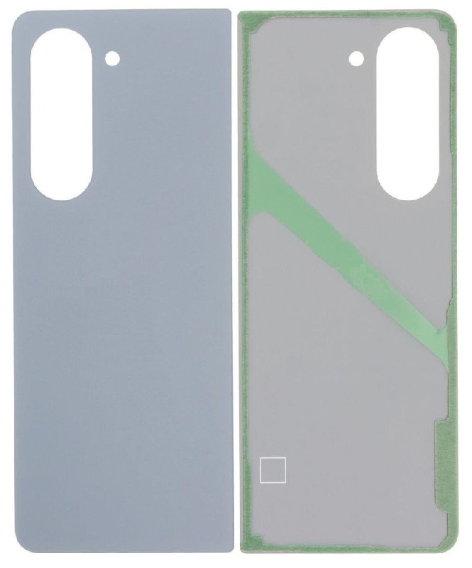 Galinis dangtelis Samsung F946 Galaxy Z Fold 5 Icy Blue (without camera lens) originalus (used Grade B)