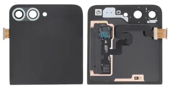 Ekranas Samsung F741 Z Flip6 5G su lietimui jautriu stikliuku išorinis (Outer) Mint/Green originalus (used Grade B)