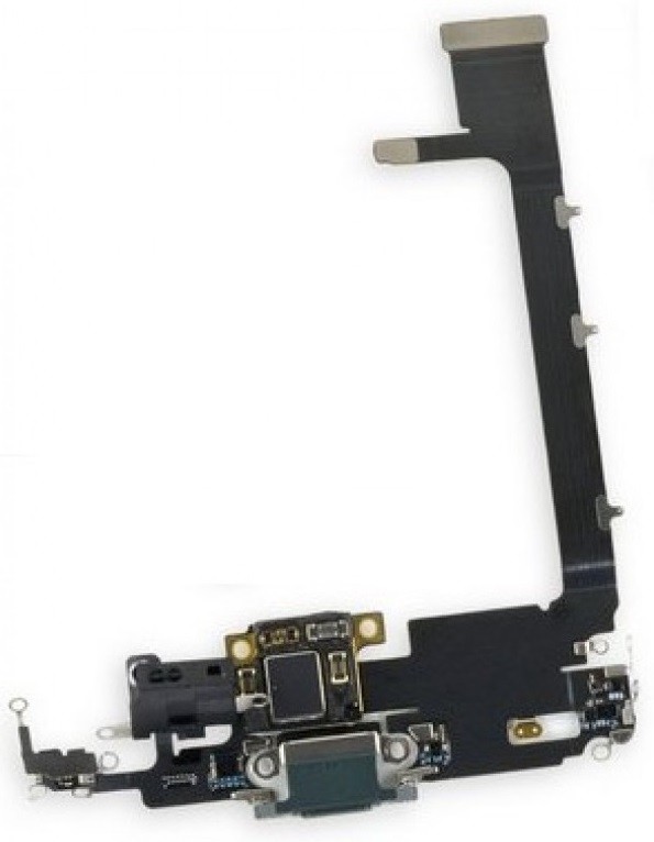 Lanksčioji jungtis skirta iPhone 11 Pro įkrovimo kontaktų, su mikrofonu Midnight Green originali (used Grade A)