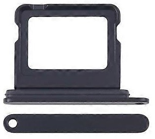 SIM kortelės laikiklis skirtas iPhone 16/16 Plus Black ORG