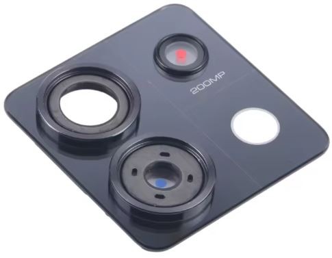 Xiaomi Redmi Note 13 Pro 5G kameros stikliukas su rėmeliu Black ORG