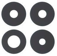 Xiaomi Redmi Note 14 Pro 4G kameros stikliukas Black (only lens 4pcs) ORG