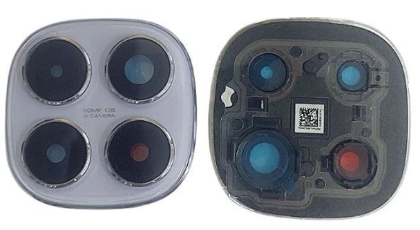 Xiaomi Redmi Note 14 Pro 5G kameros stikliukas su rėmeliu Lavender Purple ORG