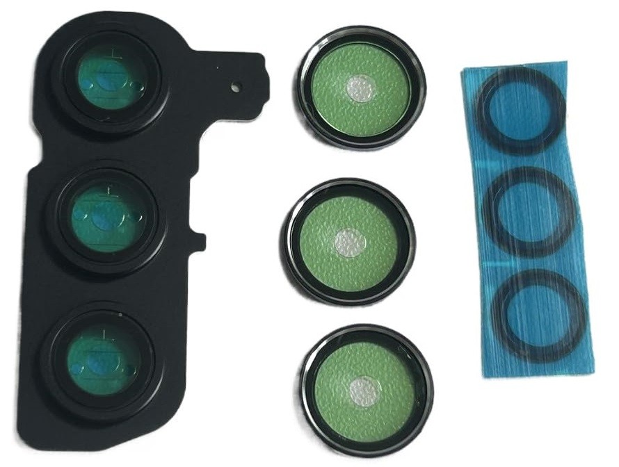 Samsung S931 S25 kameros stikliukas su rėmeliu Black ORG