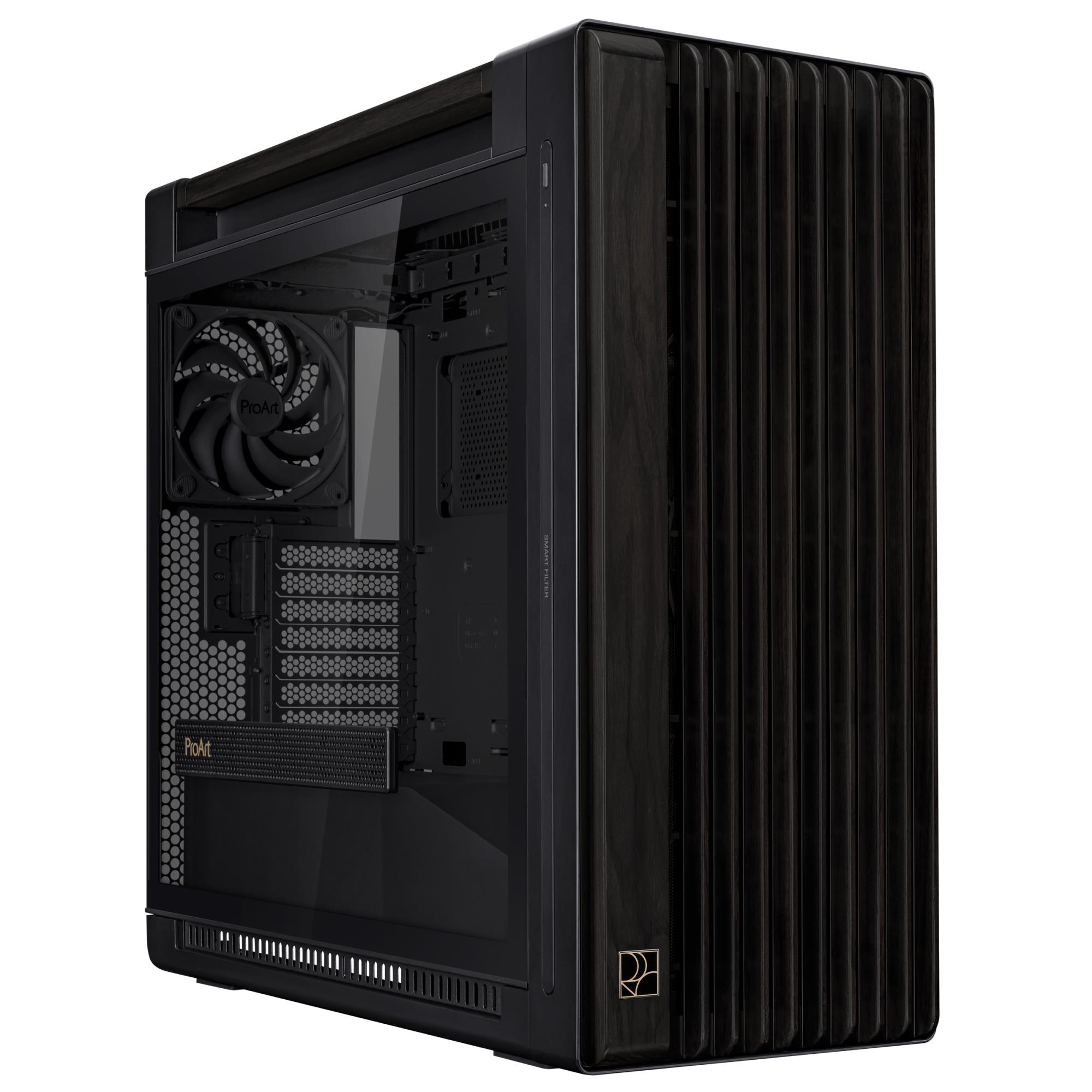 ASUS ProArt PA602 Wood Edition „Midi Tower“ Juoda