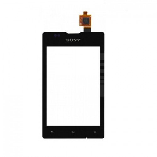 Lietimui jautrus stikliukas skirtas Sony Xperia E C1505 juodas HQ