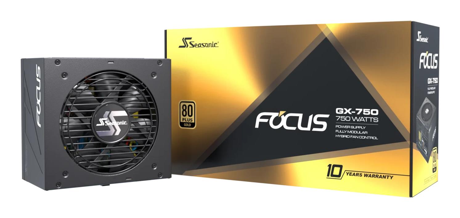 Seasonic Focus GX ATX 3.0 750W maitinimo blokas 80+ Gold