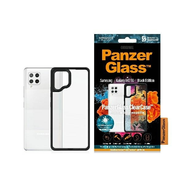 PanzerGlass ClearCase Samsung A42 5G juodas/juodas