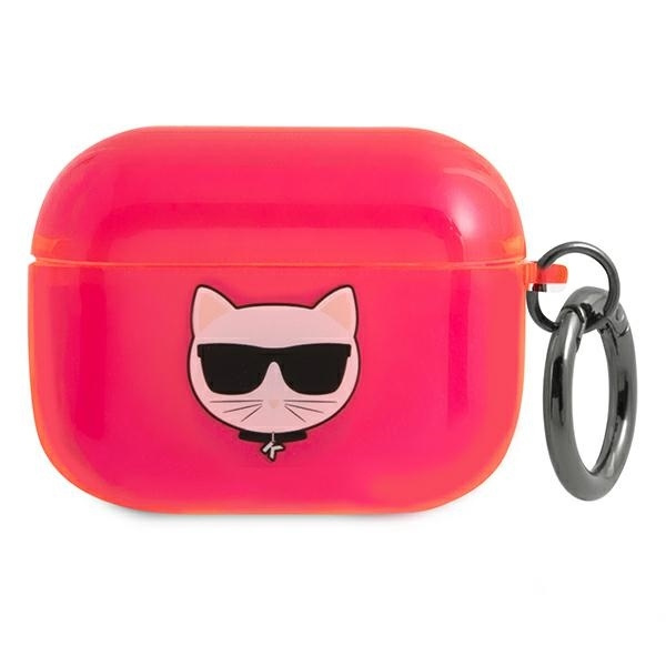 KARL LAGERFELD KLAPUCHFP AIRPODS PRO dėklas rožinis/rožinis CHOUPETTE