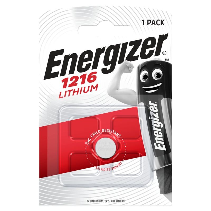 Ličio elementas Energizer Lithium CR1216 3V 25mAh