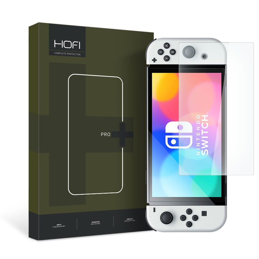 grūdintas stiklas HOFI GLASS PRO+ NINTENDO SWITCH OLED skaidrus