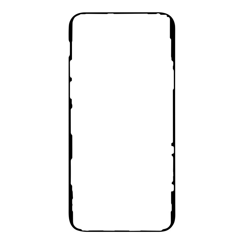 SELF -ADHESIVE ASSEMBLY TAPE LCD IPHONE 12 PRO MAX juodas