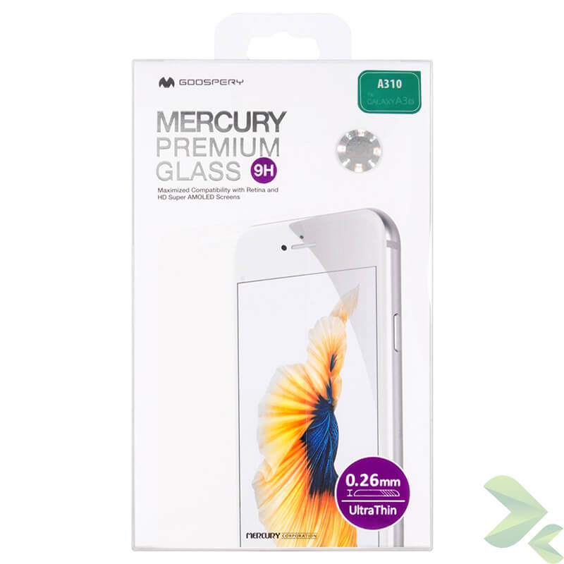 Mercury Premium Glass - Tempered Glass ekrano apsauga 9H Samsung Galaxy A3 (2016)
