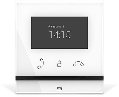 2N Indoor Compact atsakomasis įrenginys, baltas