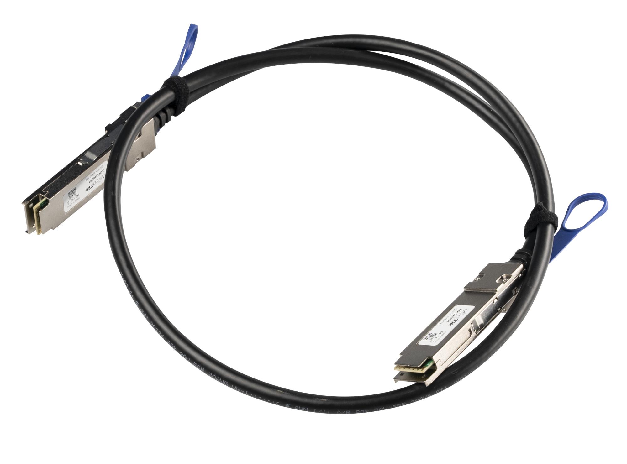MikroTik XQ+DA0001 QSFP28 tiesioginio prijungimo kabelis, 1m