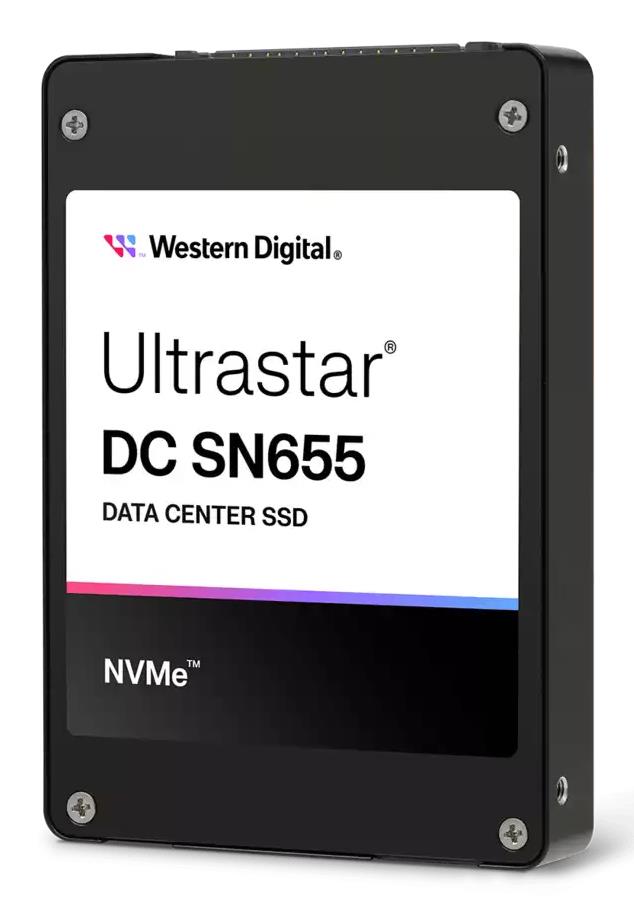 Western Digital Ultrastar DC SN655 SSD diskas 3.84TB PCIe Gen4 NVMe TLC U.3 6800/2600 MB/s