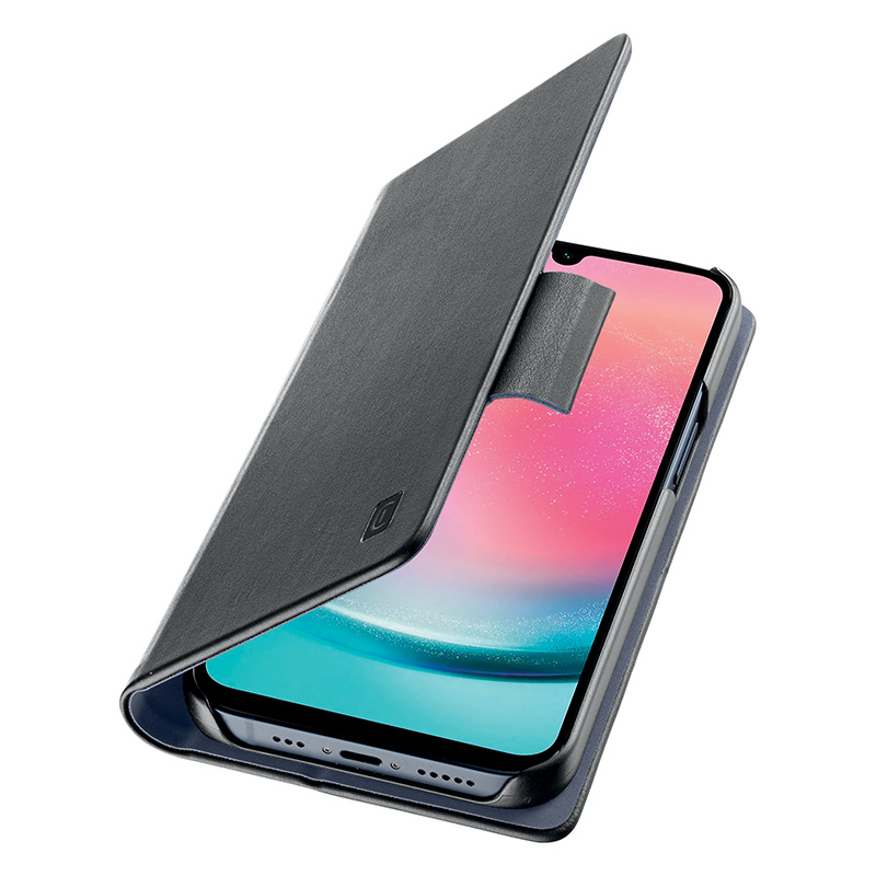 Cellularline Book dėklas - dėklas Samsung Galaxy A25 5G (juodas)