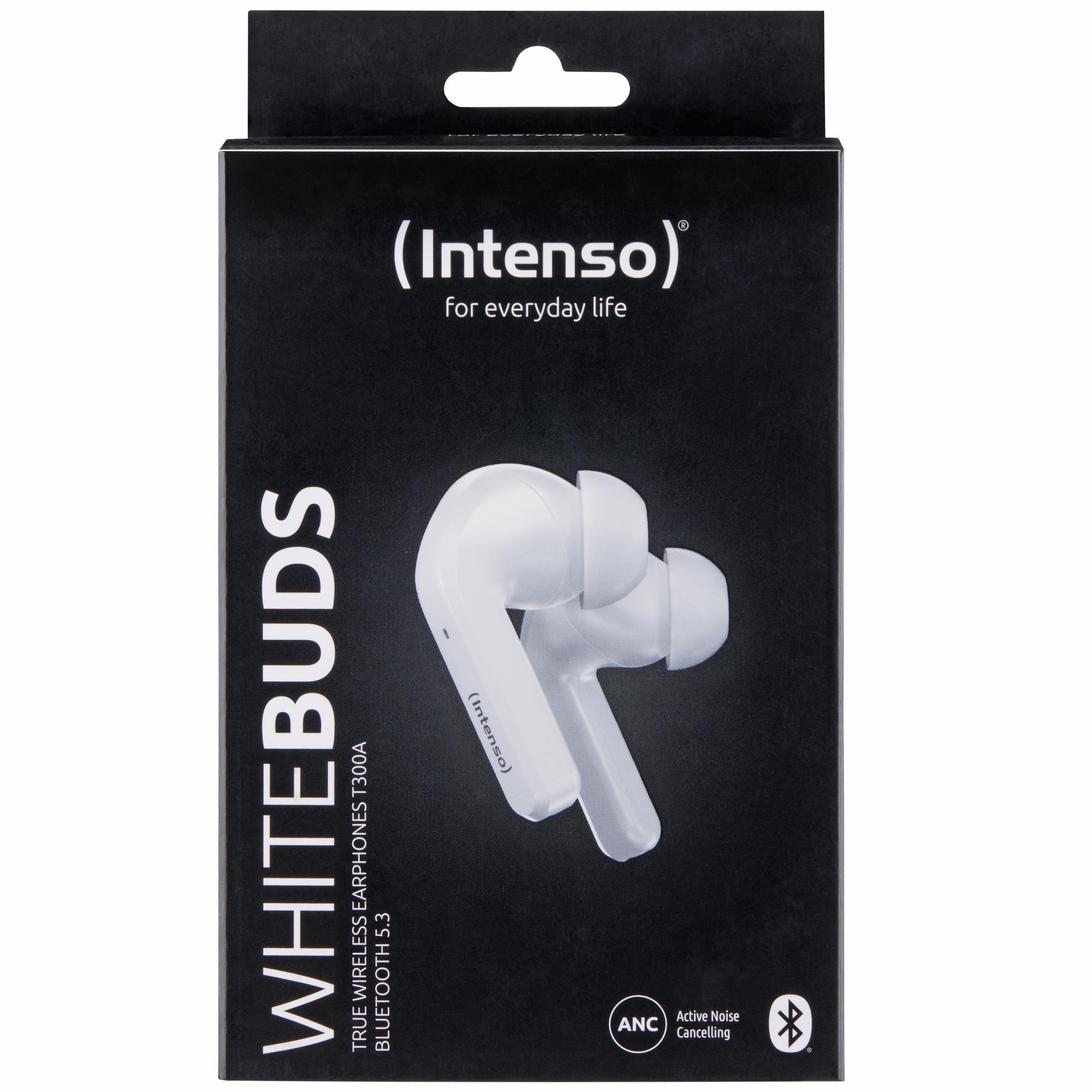Intenso Buds T302A ausinės, baltos