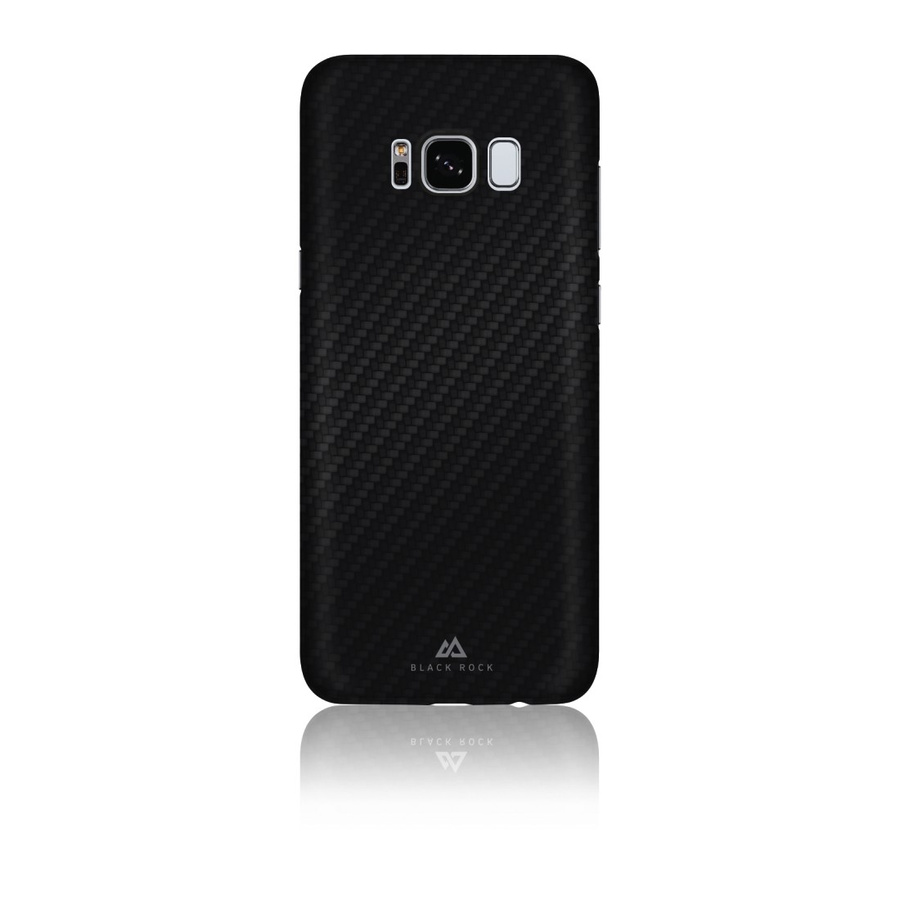 BLACK ROCK "ULTRA THIN ICED" dėklas Samsung Galaxy S8 juodas karboninis