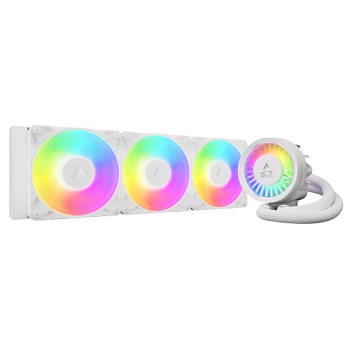 ARCTIC Liquid Freezer III Pro 360 A-RGB procesoriaus aušintuvas, baltas