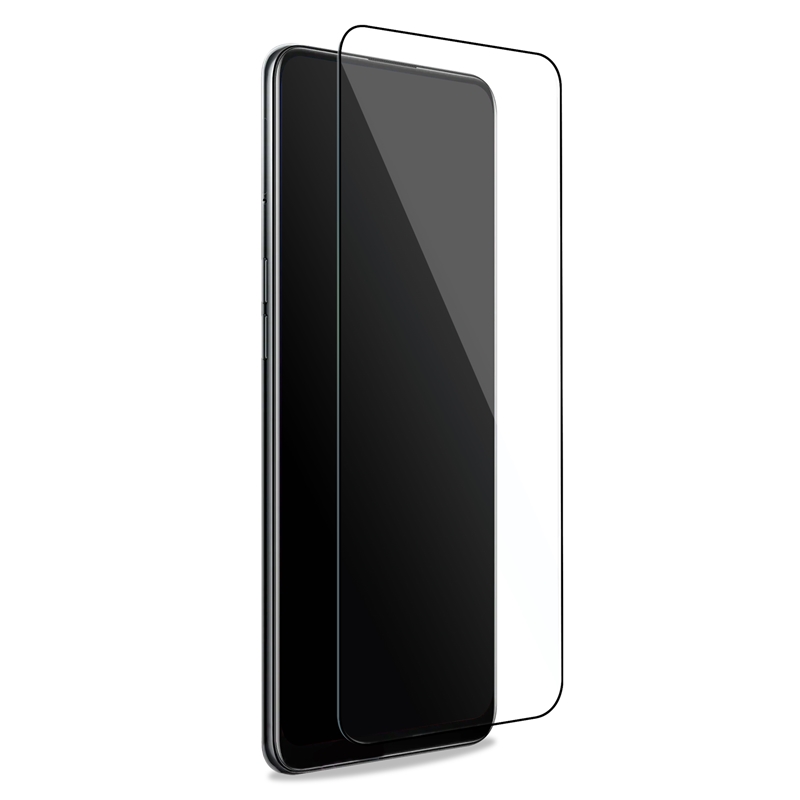 PURO Frame Tempered Glass - Xiaomi Mi 11 LITE Tempered Glass apsauginis Glass (juodas Frame)