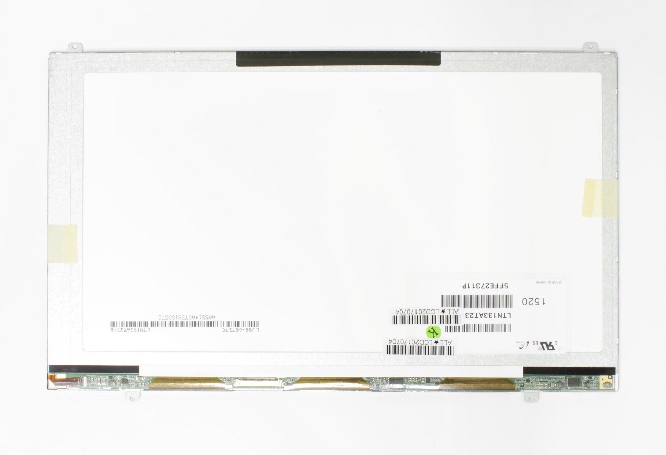 Ekranas 13.3", 1366x768, 60Hz, matinis, 40pin, kairėje