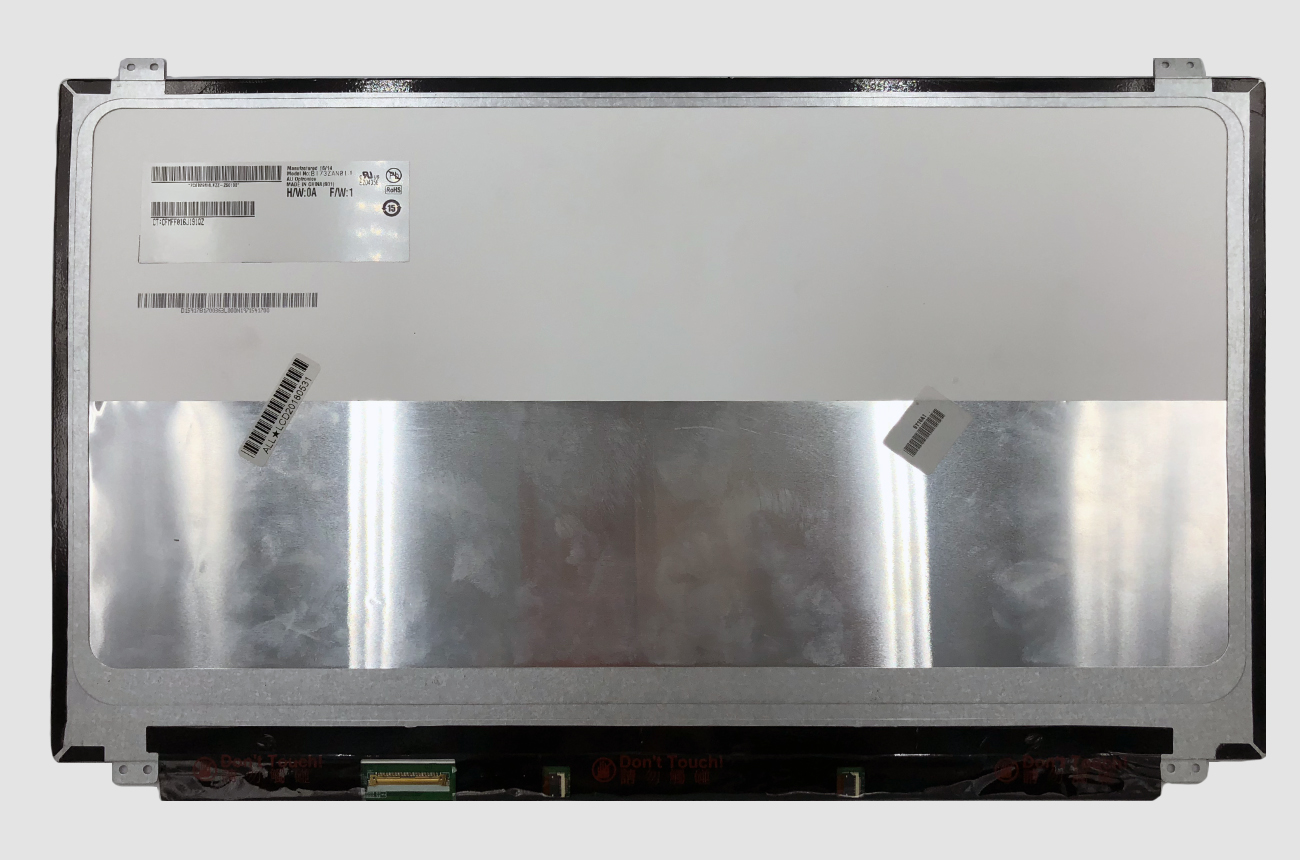 Ekranas 17.3", 3840x2160, 60Hz, matinis, 40pin, kairėje, IPS