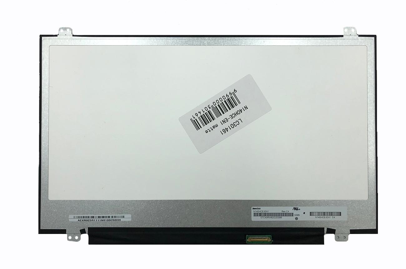 Ekranas 14.0", 1920x1080, 60Hz, matinis, 30pin, dešinėje, IPS