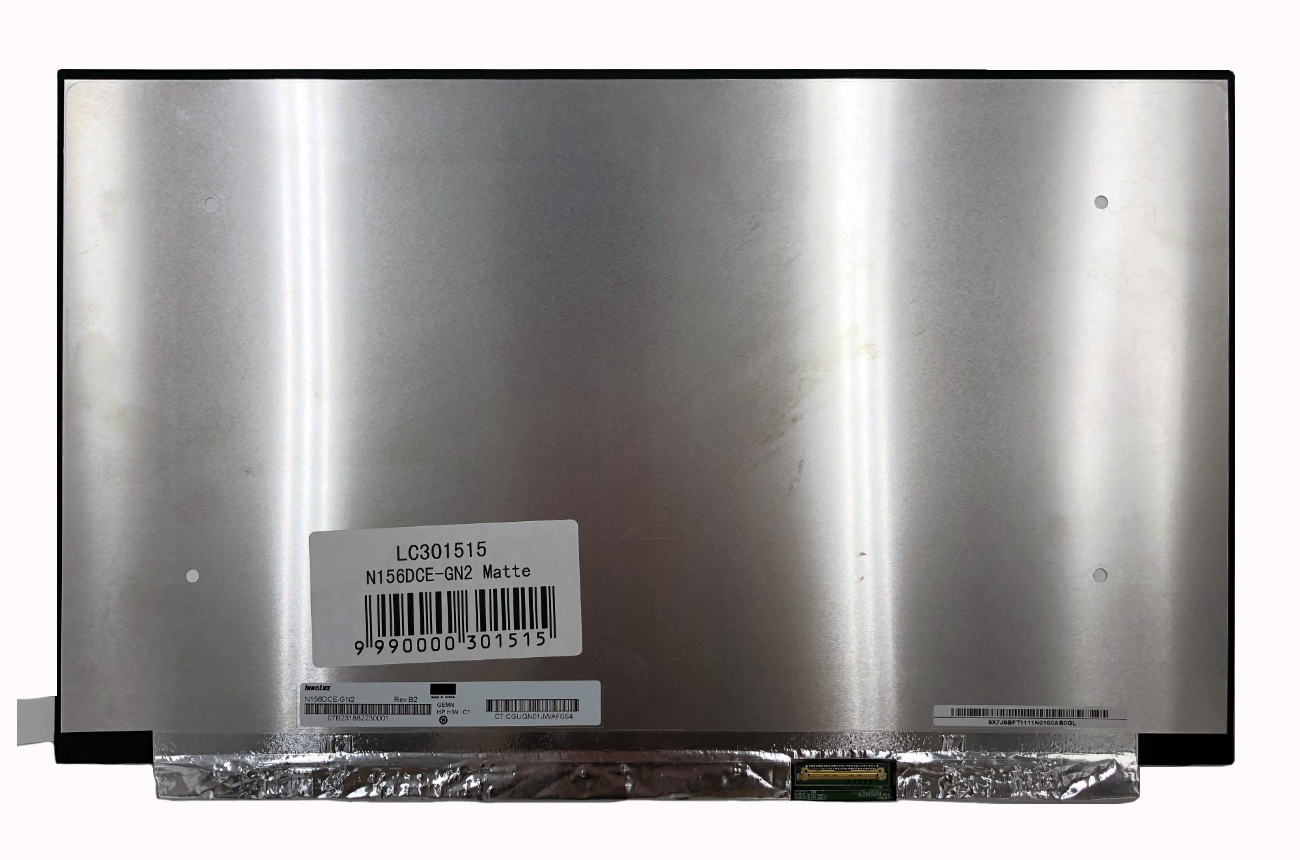 Ekranas 15.6", 3840x2160, 60Hz, matinis, 40pin, dešinėje