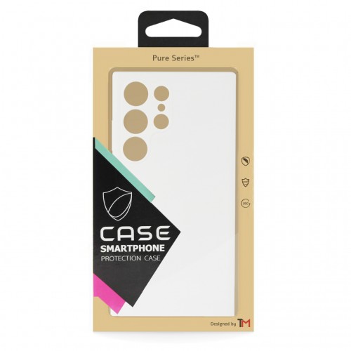 Dėklas "TM Pure Silicone" skirtas Samsung S911 S23 / White / (Blister)