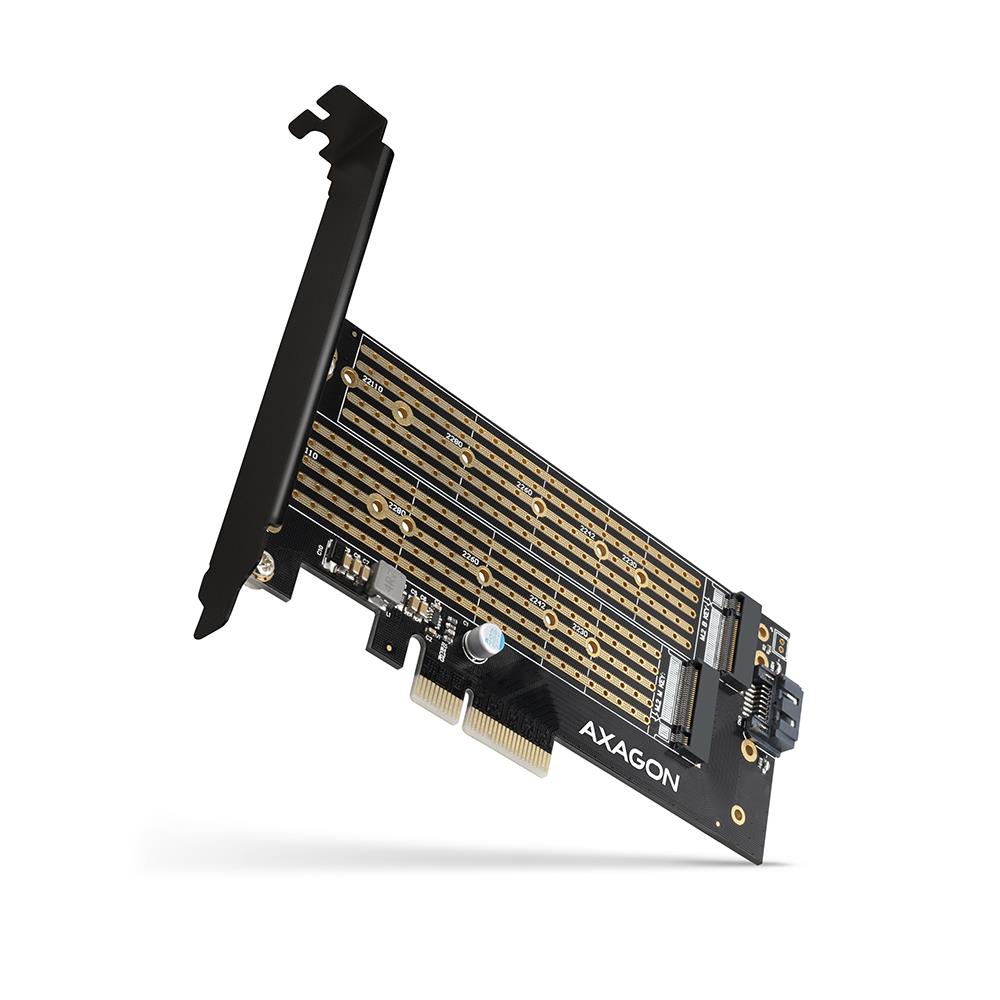Axagon SSD adapteris NVMe/SATA M.2 PCEM2-D