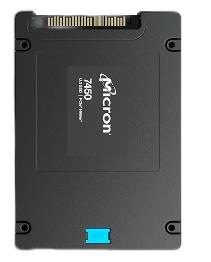 Micron 7450 PRO 960GB PCIe Gen4 NVMe SSD diskas U.3 skaitymas 6800 MB/s
