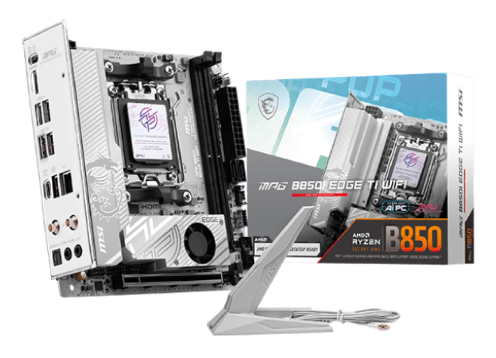 Pagrindinė plokštė MSI AMD B850 SAM5 Mini-ITX DDR5