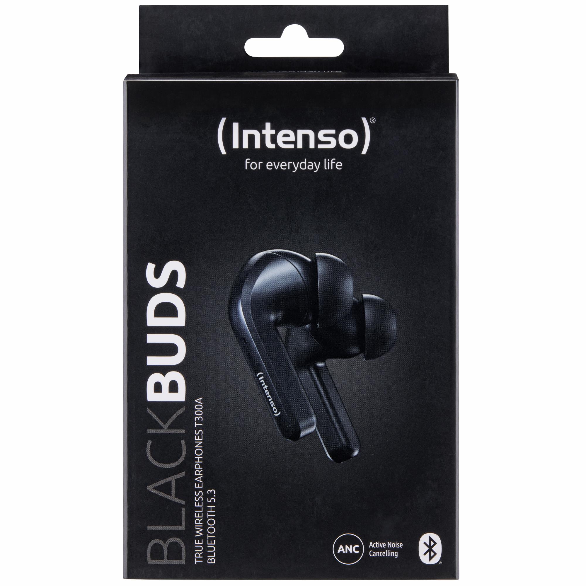 Intenso Buds T300A ausinės, juodos