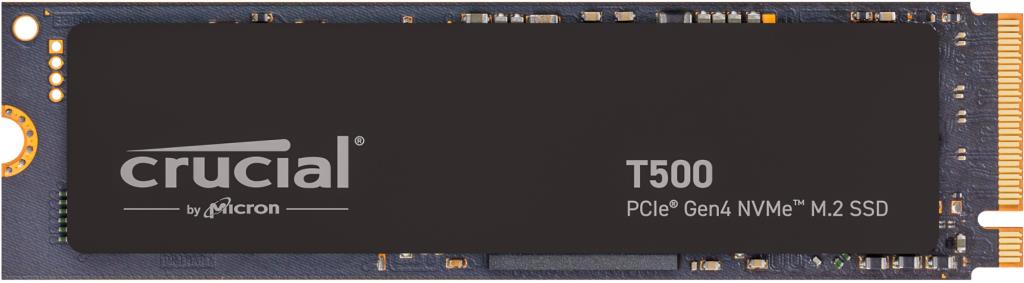 SSD diskas CRUCIAL T500 4TB M.2 PCIe Gen4 NVMe 3D NAND rašymo 6900 MB/s skaitymo 7000 MB/s