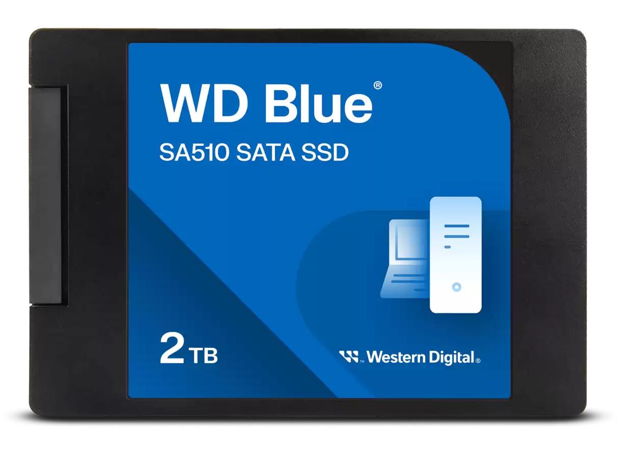 Western Digital mėlynas SA510 2.5" 2 TB Serial ATA III