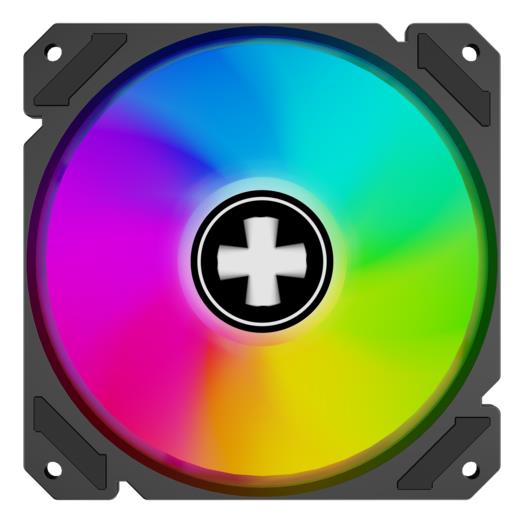 Korpuso ventiliatorius 120mm PWM ARGB Xilence XF065