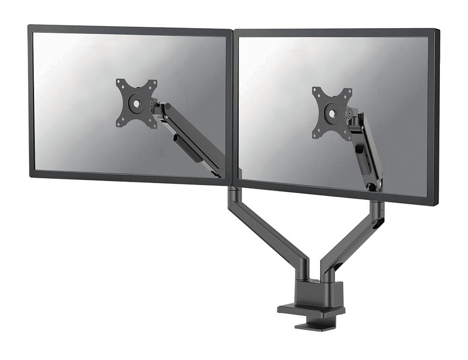 Neomounts DS70-250BL2 dvigubas monitoriaus laikiklis stalui 17-32"