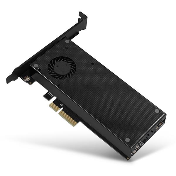 SSD disko NVMe SATA M.2 PCIe adapteris PCEM2-DC Axagon