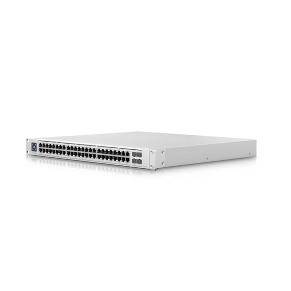 Ubiquiti Enterprise 48 PoE komutatorius L2 2xSFP 2xSFP+ 48xPoE