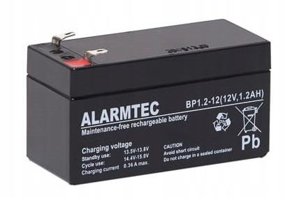 Alarmtec EMU baterija 12V 1.2Ah VRLA BP1.2-12