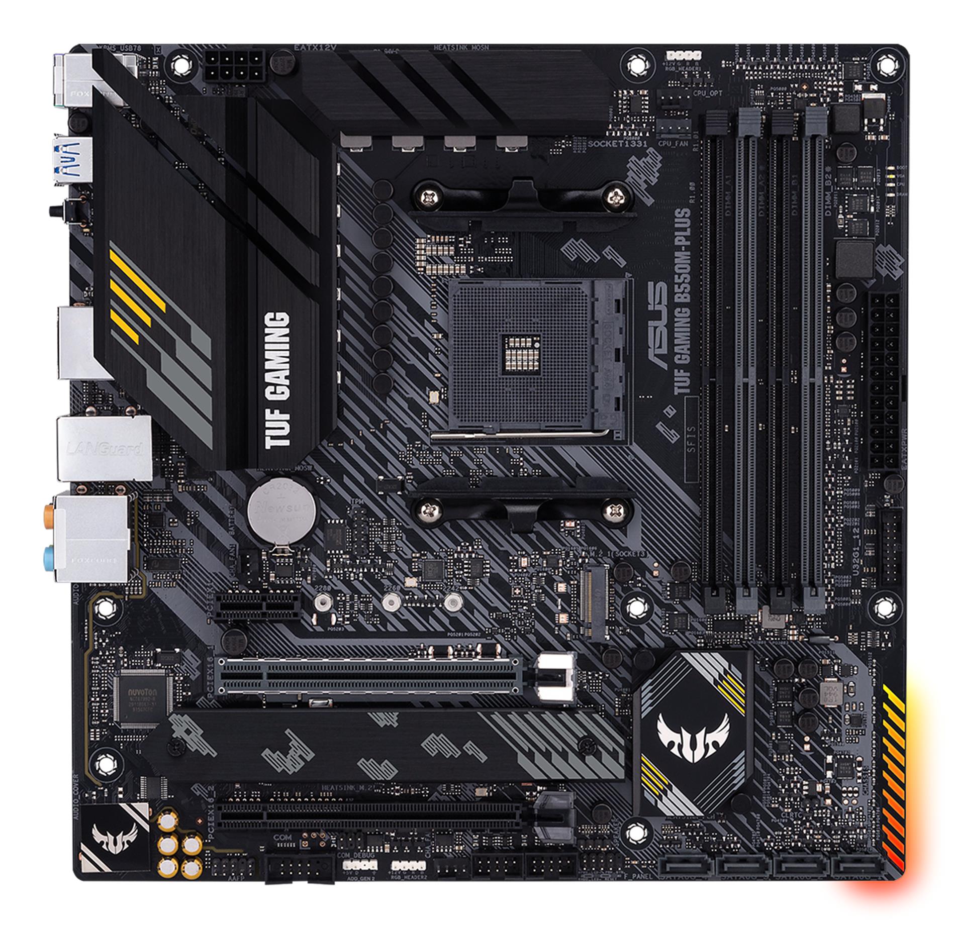 Pagrindinė plokštė ASUS TUF Gaming B550M-Plus SAM4 Micro-ATX DDR4